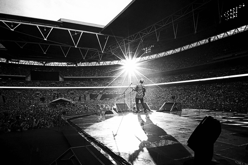 Insgesamt 400.000 Fans besuchten Ed Sheerans Auftritte in London und Dublin