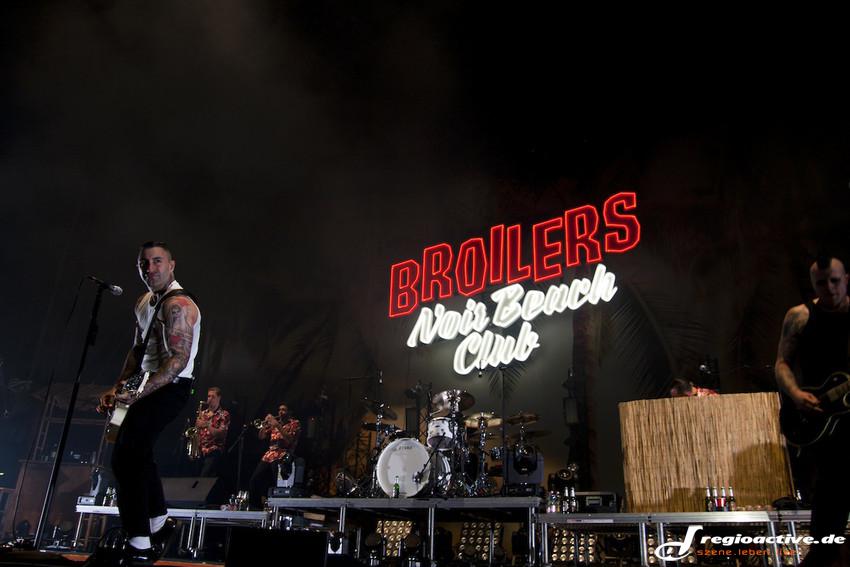 Broilers live bei Rock im Sektor in Düsseldorf, 2015